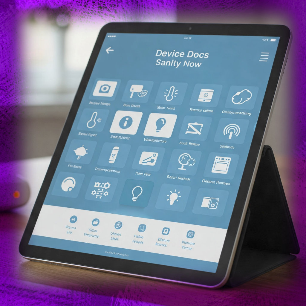 Device Docs: Smart Home Sanity Now