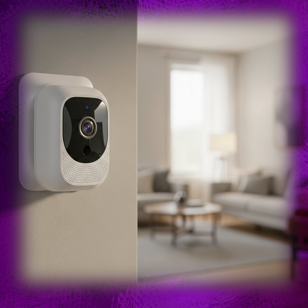 Security Cameras: Install indoor and outdoor cameras for surveillance & peace of mind