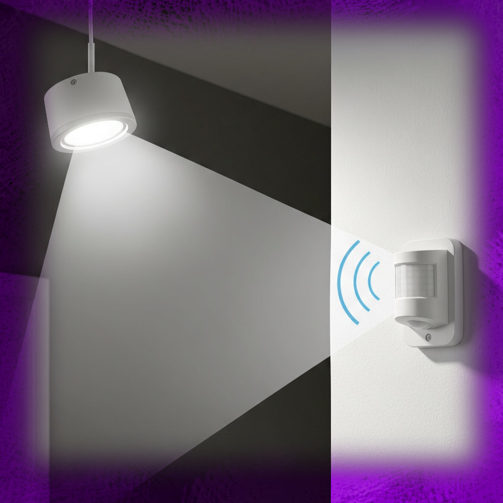 Smart Security: Motion Sensors Trigger Action